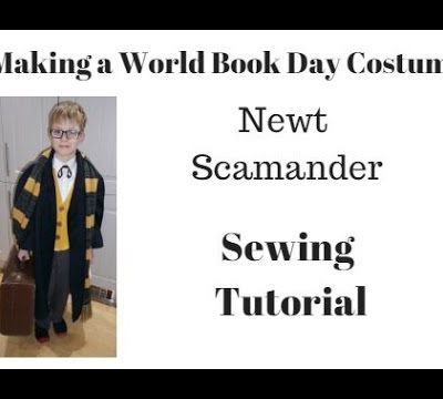 World Book Day – Newt Scamander costume tutorial