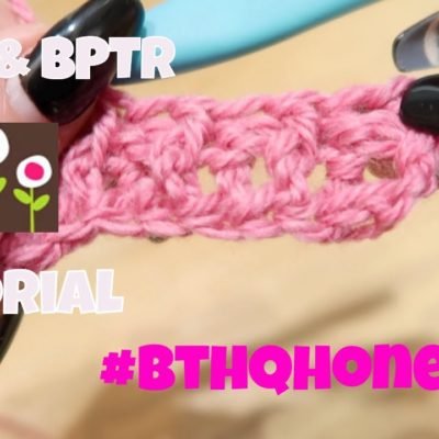 Understanding Front Post & Back Post Treble crochet (fptr & bptr) | CROCHET
