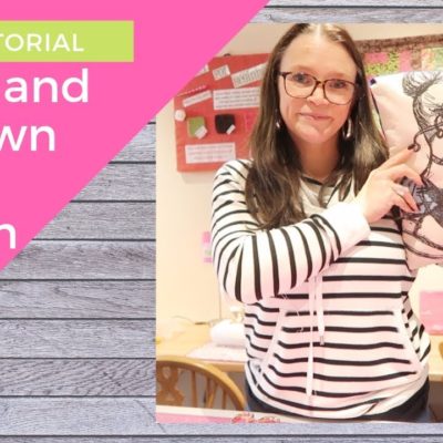 Turn a poundland tote bag into a zipped cushion cover | SEWING TUTORIAL