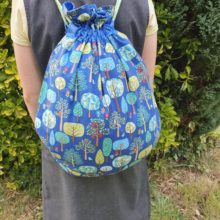 Simple Sewing - Drawstring Backpack - online sewing course - Image 2