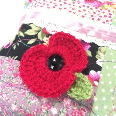 Crochet poppy – online tutorial and pattern