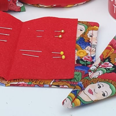 How to sew your own simple needle book
