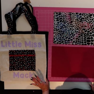 Pimp up your tote sewing tutorial – Zip pouch and handle switch out